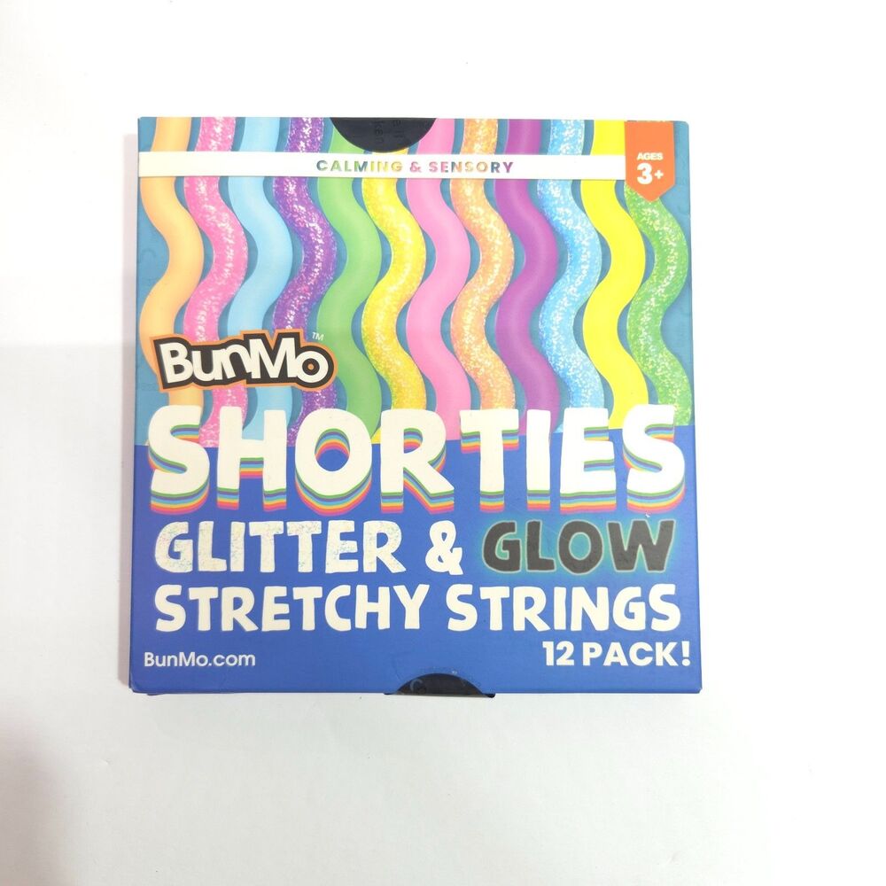 BunMo Shorties Glitter & Glow Stretchy Strings